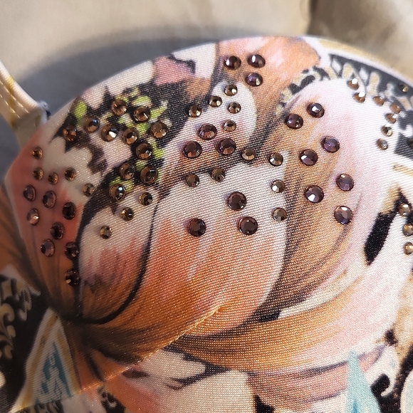 NWT ASOS | Rhinestone Bikini Top - Picture 6 of 7